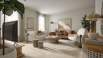 Modern Living Room by Havenly Interior Designer Ivanna
