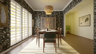 Modern, Inspired Modern, Artful Eclectic Dining Room by Havenly Interior Designer Courtney
