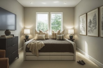 Industrial, Farmhouse, Rustic Bedroom by Havenly Interior Designer Camila