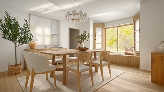 Organic Modern, California Cool Dining Room by Havenly Interior Designer Candida