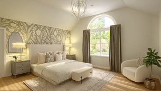Classic, Glam Bedroom by Havenly Interior Designer Tabitha