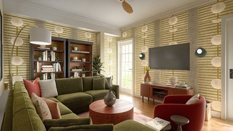 Modern, Vintage, Midcentury Modern, Organic Modern Living Room by Havenly Interior Designer Allison