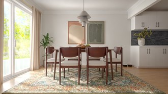 Midcentury Modern Dining Room by Havenly Interior Designer Paula
