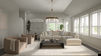 Contemporary, Classic Living Room by Havenly Interior Designer Cristina