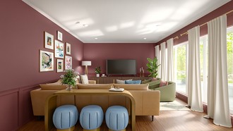 Classic, Eclectic, Transitional, Vintage Living Room by Havenly Interior Designer Meagan