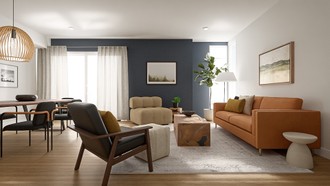 Modern, Minimal, Scandinavian Living Room by Havenly Interior Designer Hayley