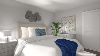 Contemporary Luxe Bedroom by Havenly Interior Designer Veronica