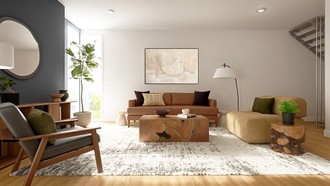 Modern, Industrial, Minimal, Scandinavian, Midcentury Scandi Living Room by Havenly Interior Designer Hayley