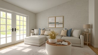 California Cool Living Room by Havenly Interior Designer Candida