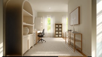 Classic, Glam Office by Havenly Interior Designer Cristina