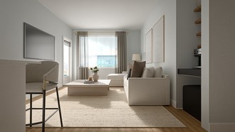 Organic Modern Living Room by Havenly Interior Designer Carmen