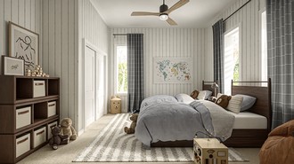 Modern, Transitional, Preppy Bedroom by Havenly Interior Designer Ivanna
