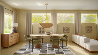 Modern, Bohemian, Global, Organic Modern, California Cool Living Room by Havenly Interior Designer Lauren
