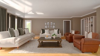 Farmhouse, Classic Contemporary Living Room by Havenly Interior Designer Mariana