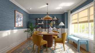 Modern, Eclectic, Midcentury Modern, Artful Eclectic Playroom by Havenly Interior Designer Katie