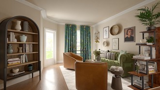 Midcentury Modern Living Room by Havenly Interior Designer Jessica