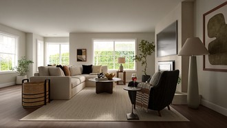 Organic Modern Living Room by Havenly Interior Designer Sarah