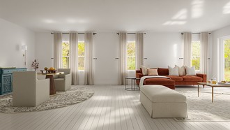 Contemporary Living Room by Havenly Interior Designer Faith