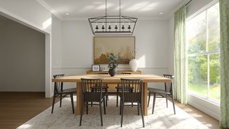 Classic Dining Room by Havenly Interior Designer Morgan