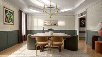 Modern, Traditional, Transitional Dining Room by Havenly Interior Designer Camila