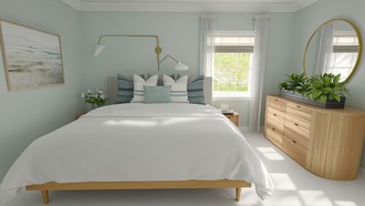 Classic, Coastal Bedroom by Havenly Interior Designer Tabitha
