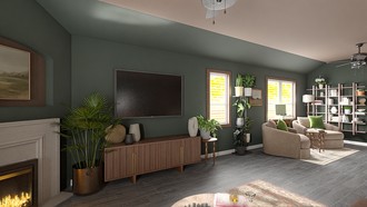 Modern Living Room by Havenly Interior Designer Afsin