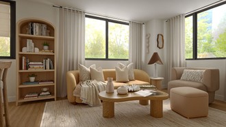 Minimal, Organic Modern Living Room by Havenly Interior Designer Candida