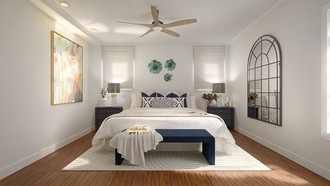 Modern, Midcentury Modern, Classic Contemporary, Scandinavian, Midcentury Scandi Bedroom by Havenly Interior Designer Jinkal