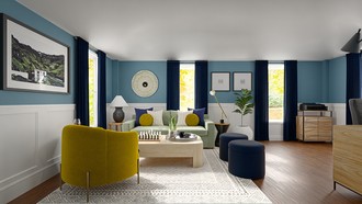 Transitional Office by Havenly Interior Designer Ivan