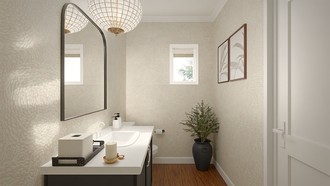 Contemporary, Inspired Modern Bathroom by Havenly Interior Designer Jinkal