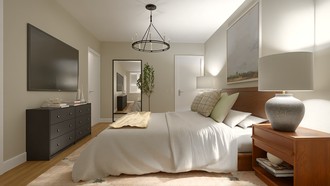Contemporary, Farmhouse Bedroom by Havenly Interior Designer Daniela