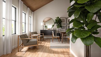 Contemporary, Modern, Midcentury Modern Dining Room by Havenly Interior Designer Malena