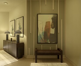 Contemporary, Modern Entryway by Havenly Interior Designer Courtney
