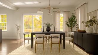Contemporary Luxe Dining Room by Havenly Interior Designer Juan