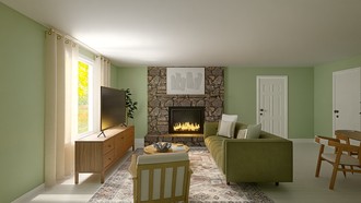 Contemporary, Scandinavian Living Room by Havenly Interior Designer Hannah