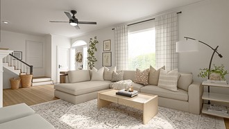 Modern, Classic Living Room by Havenly Interior Designer Melissa