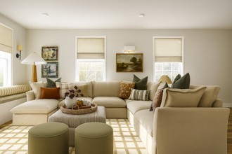 Inspired Modern Living Room by Havenly Interior Designer Camila