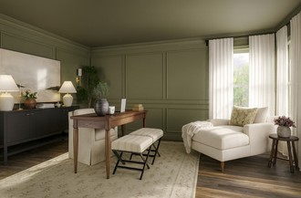 Classic, Traditional, Rustic, Transitional, Warm Transitional, New Classic, Traditional Charm Office by Havenly Interior Designer Camila