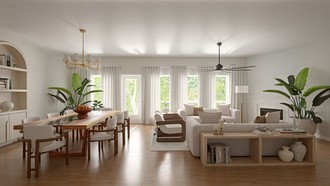 Modern, Minimal, Organic Modern Living Room by Havenly Interior Designer Vanessa