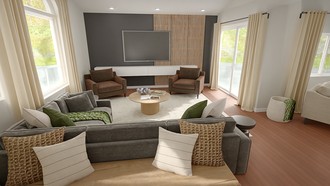  Living Room by Havenly Interior Designer Roxanna