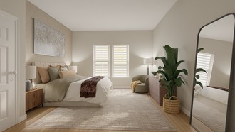 Contemporary, Classic, Warm Transitional Bedroom by Havenly Interior Designer Gabriela