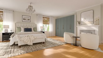 Classic, Farmhouse, Modern Cottage Bedroom by Havenly Interior Designer Stephanie