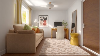Inspired Modern, California Cool Office by Havenly Interior Designer Josefina