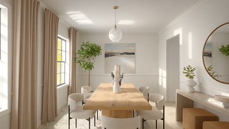 Contemporary Dining Room by Havenly Interior Designer Lexie
