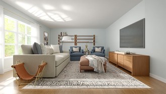 Midcentury Modern Living Room by Havenly Interior Designer McKenzie