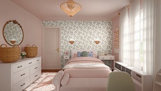 Contemporary, Eclectic, Transitional Bedroom by Havenly Interior Designer Faith