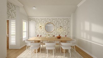  Dining Room by Havenly Interior Designer Silver