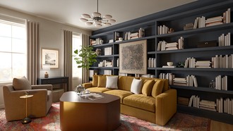 Inspired Modern Living Room by Havenly Interior Designer Erica