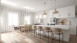 Classic, Traditional, Transitional Dining Room by Havenly Interior Designer Melissa