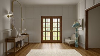 Traditional, Rustic, Transitional, Vintage, Warm Transitional, New Classic, Modern Cottage, Traditional Charm Entryway by Havenly Interior Designer Maria